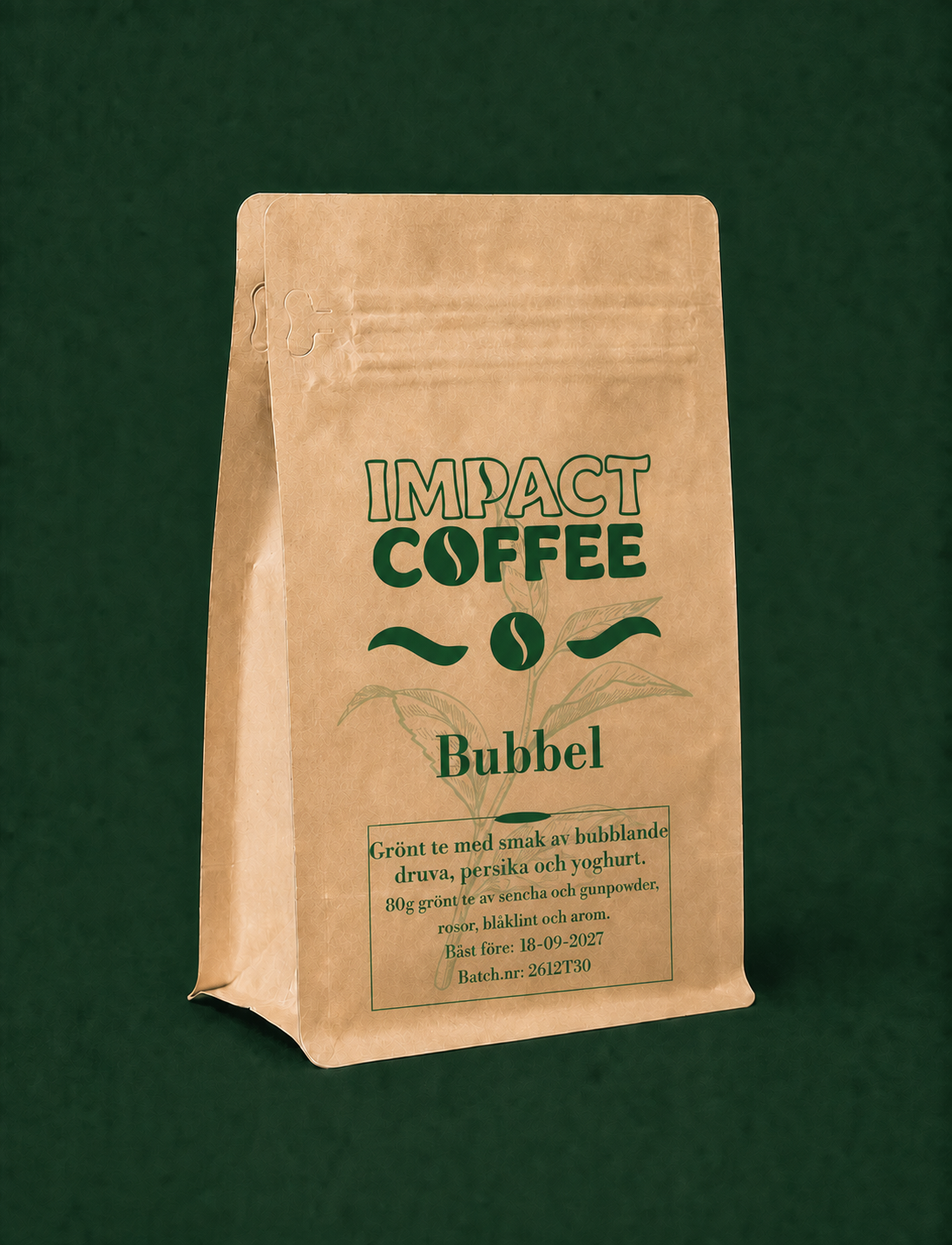 Bubbel — Grönt te
